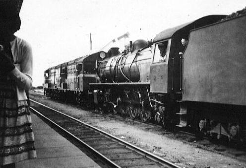 Devonport railway station early 1960s